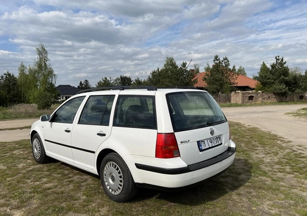 Volkswagen Golf cena 6700 przebieg: 238500, rok produkcji 2002 z Wieleń małe 137